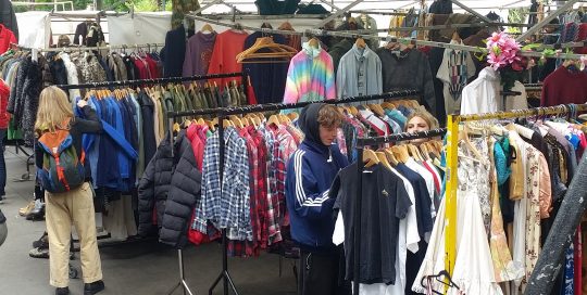 Vintage shopping at Portobello Green Market