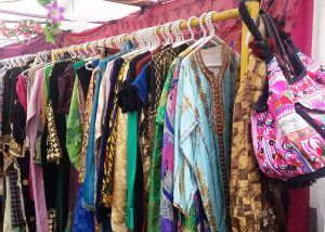 Vivid colours, boho fashion from Portobello Girl at Portobello Green Market