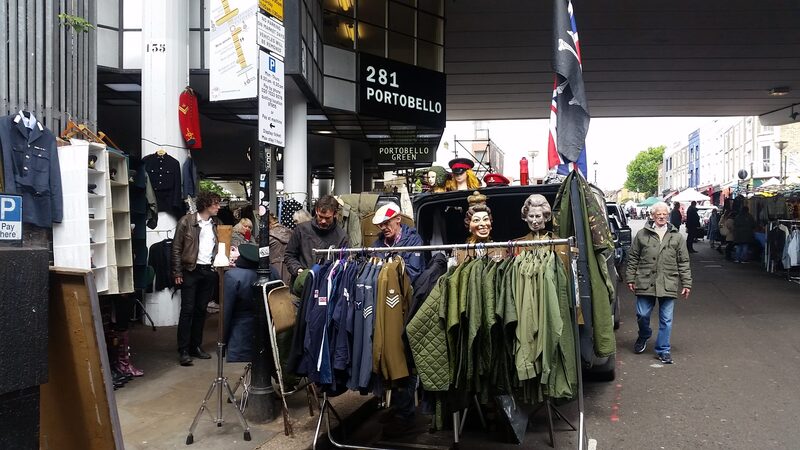 Sunday Flea Market at Portobello Green